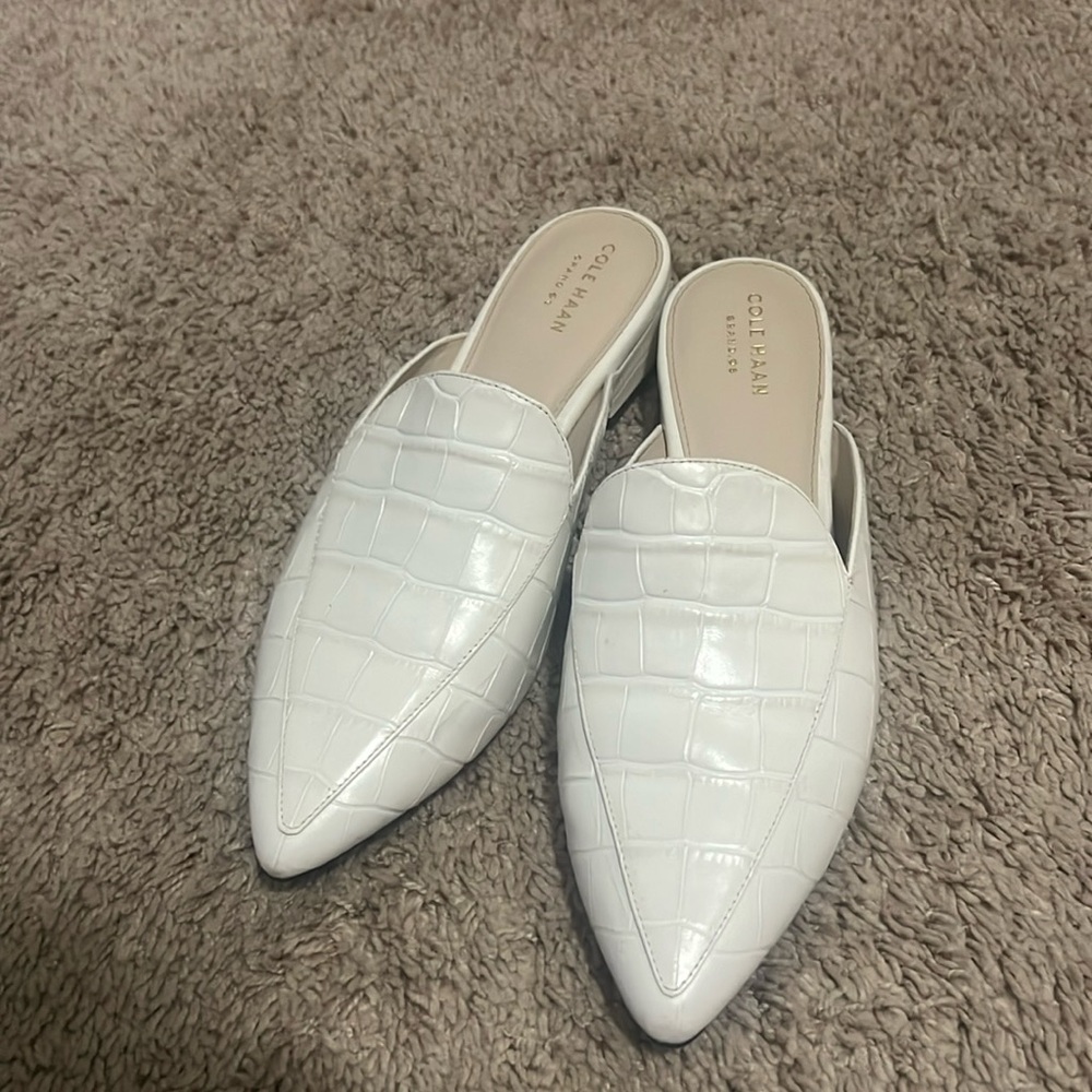 Cole Haan Mules.